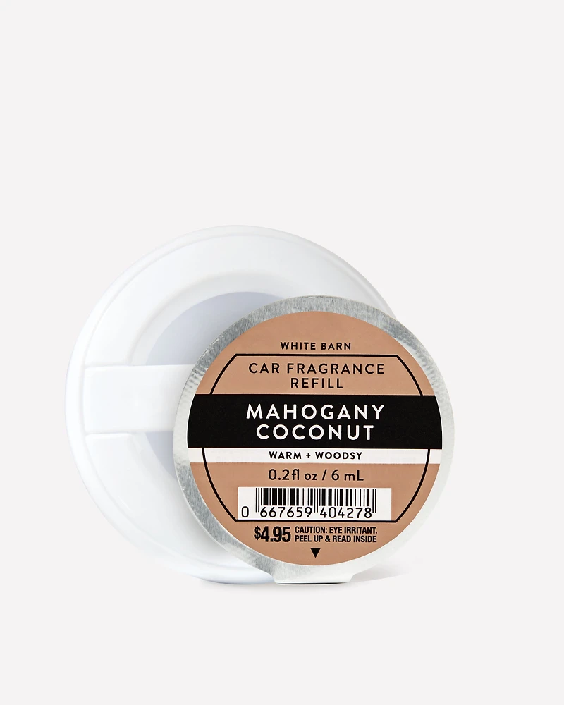 Mahogany Coconut Car Fragrance Refill