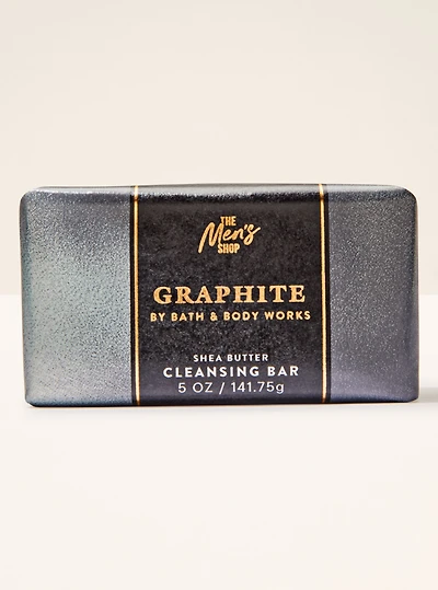 Graphite Shea Butter Cleansing Bar