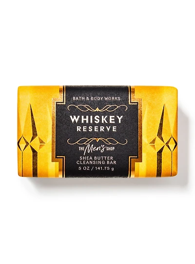 Whiskey Reserve Shea Butter Cleansing Bar