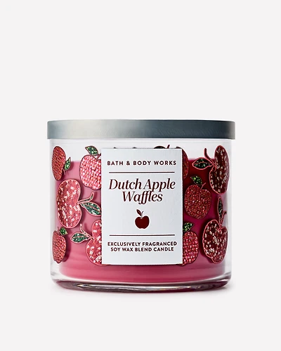 Dutch Apple Waffles 3-Wick Candle