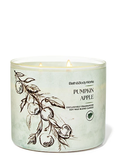 Pumpkin Apple 3-Wick Candle