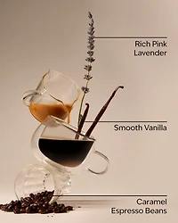 Pink Lavender & Espresso 3-Wick Candle