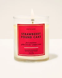 Strawberry Pound Cake Single Wick Candle