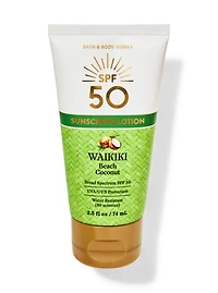 Waikiki Beach Coconut Travel Size SPF 50 Lotion