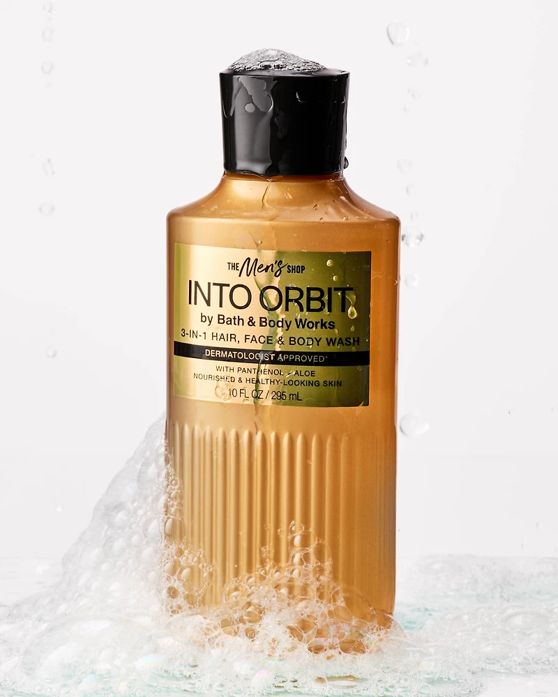 Into Orbit 3-in-1 Hair, Face & Body Wash