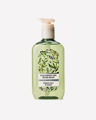 White Tea & Sage Cleansing Gel Hand Soap