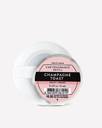 Champagne Toast Car Fragrance Refill