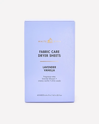 Lavender Vanilla Dryer Sheets