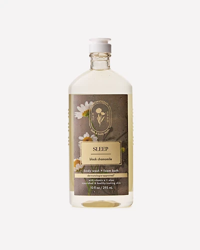 Sleep: Black Chamomile Body Wash & Foam Bath