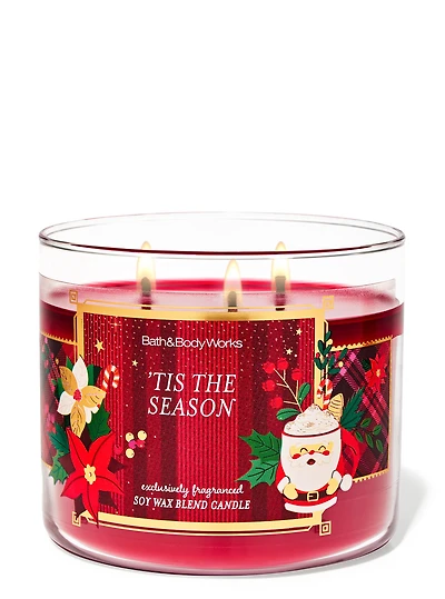 'Tis The Season 3-Wick Candle
