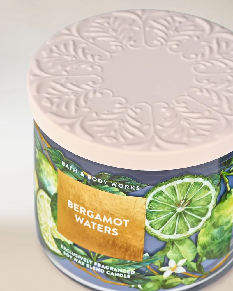 Bergamot Waters 3-Wick Candle