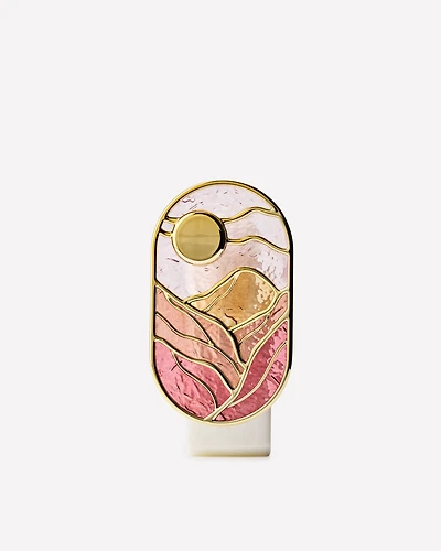 Stained Glass Mountain Scene Nightlight Wallflowers Fragrance Plug