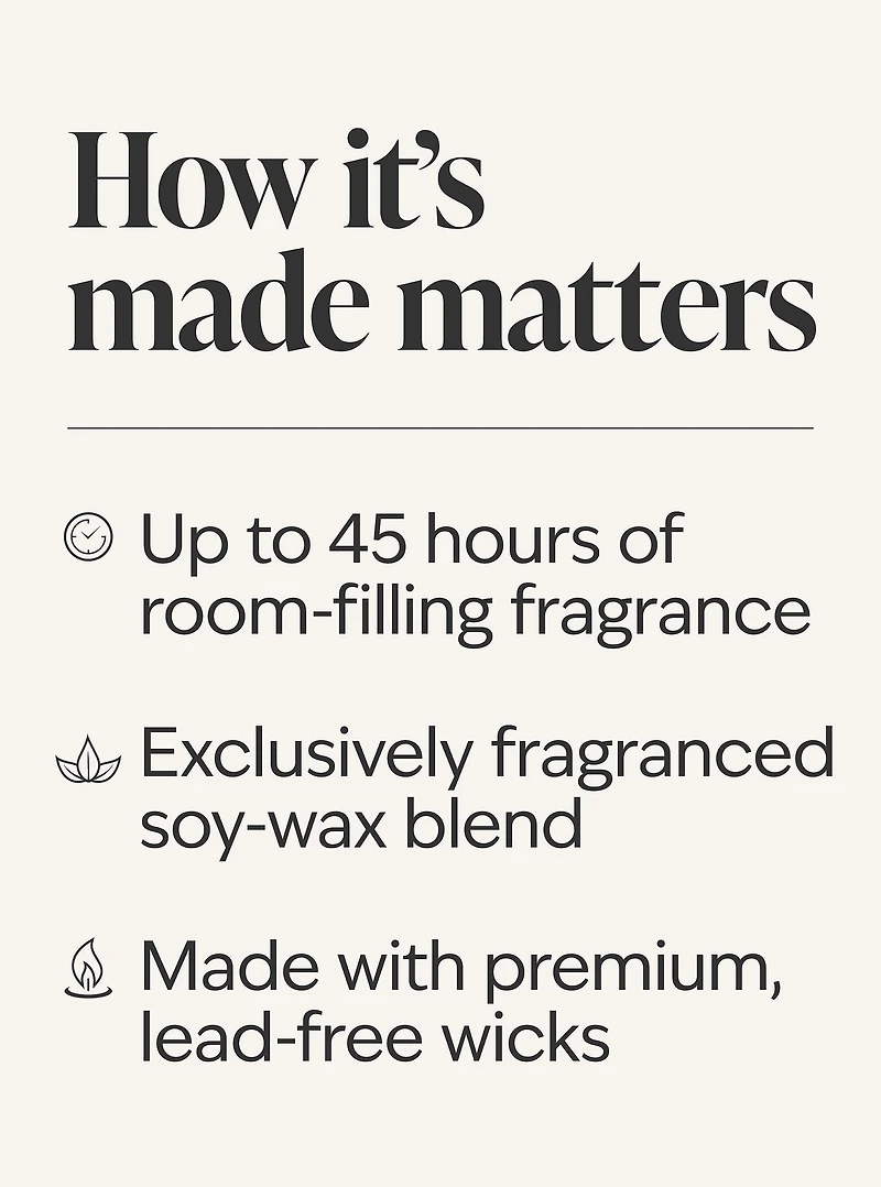 Mahogany Teakwood High Intensity 3-Wick Candle