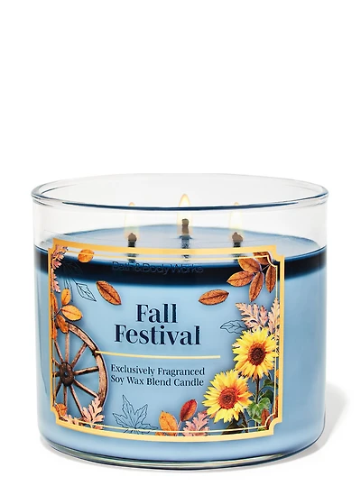 Fall Festival 3-Wick Candle
