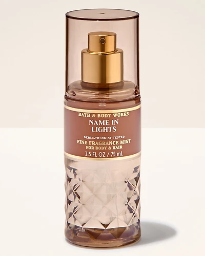 Name in Lights Travel Size Fine Fragrance Mist