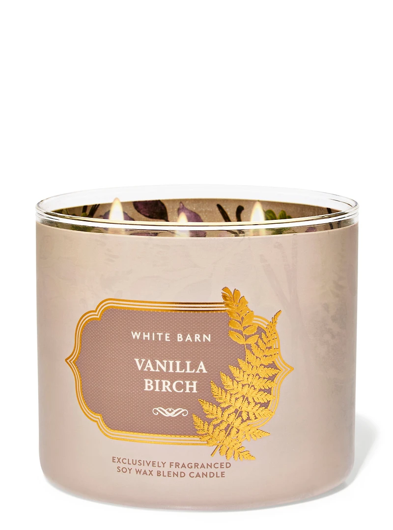 Vanilla Birch 3-Wick Candle