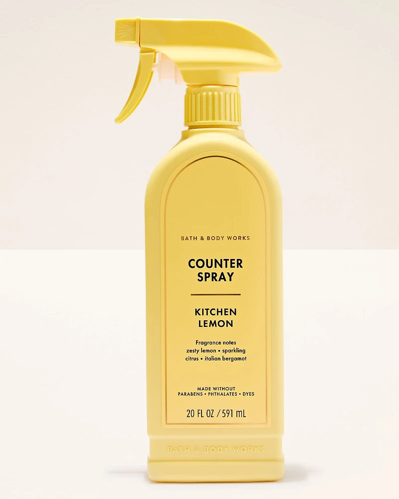 Kitchen Lemon Counter Spray