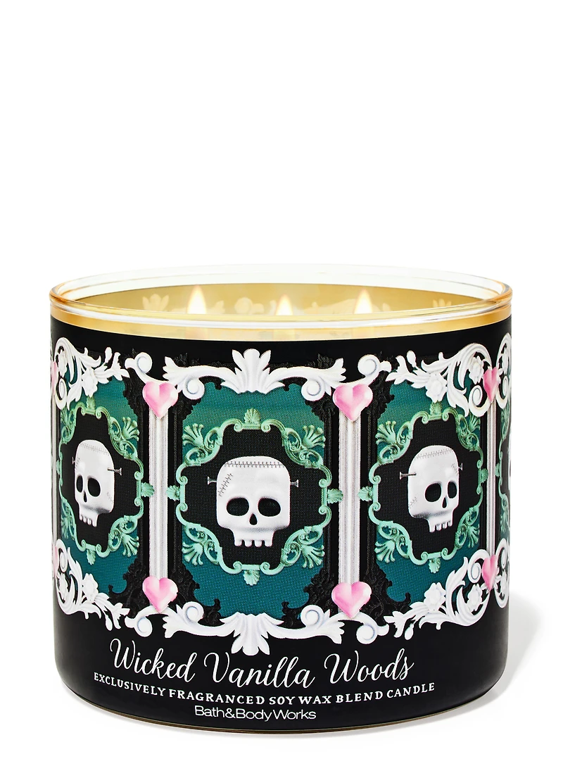 Wicked Vanilla Woods 3-Wick Candle