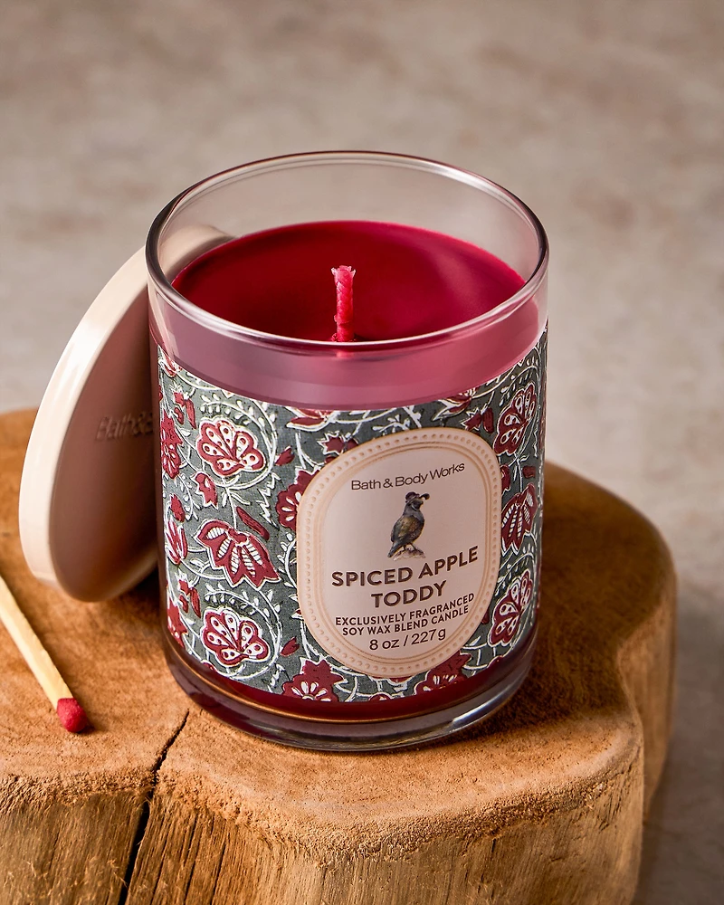 Spiced Apple Toddy Single Wick Candle