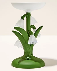 Snowdrop Dream Light-Up Pedestal Candle Holder