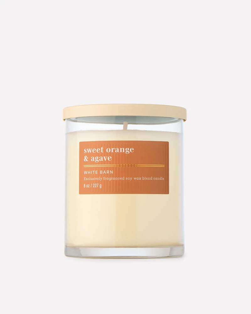 Sweet Orange & Agave Single Wick Candle