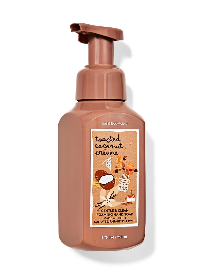 Toasted Coconut Crème Gentle & Clean Foaming Hand Soap