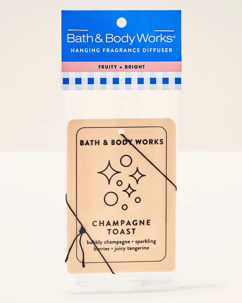 Champagne Toast Hanging Fragrance Diffuser