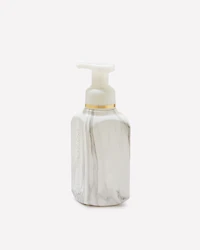 White Marble Gentle & Clean Foaming Hand Soap Dispenser