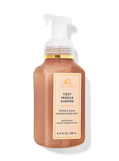 Cozy Vanilla Almond Gentle & Clean Foaming Hand Soap