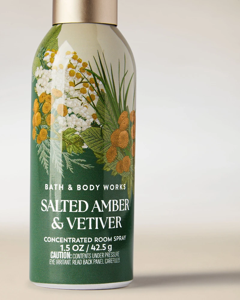 Salted Amber & Vetiver Concentrated Room Spray