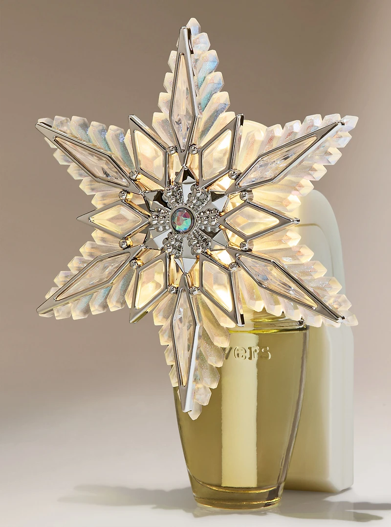 Ornate Snowflake Nightlight Wallflowers Fragrance Plug