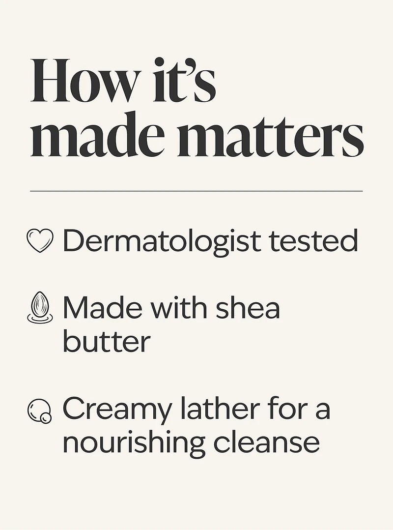 Noir Shea Butter Cleansing Bar