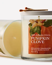 Pumpkin Clove Single Wick Candle