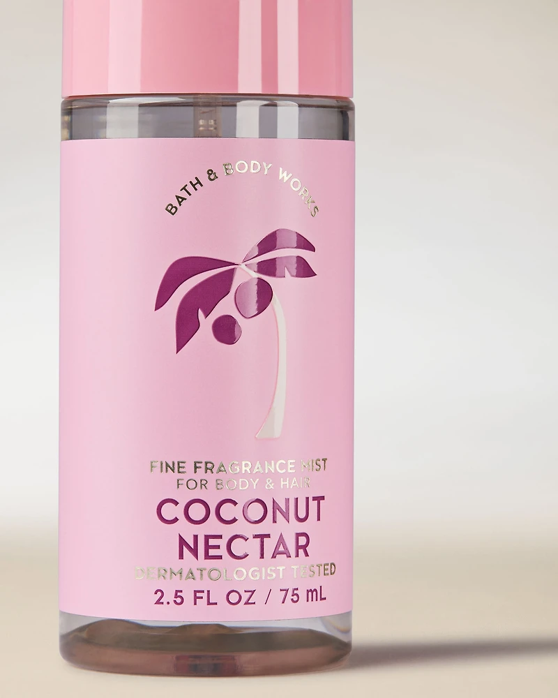 Coconut Nectar Travel Size Fine Fragrance Mist