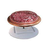 Tzumi Nuckees Trends Phone Grip: Rose Gold Liquid Glitter