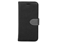 Blu Element 2 in 1 Folio Black/Grey Case For iPhone XR