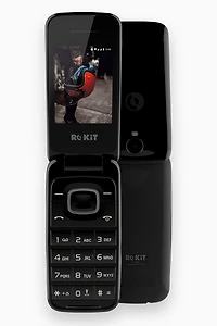Rokit F-One Flip Unlocked 3G Dual Sim Phone In Black