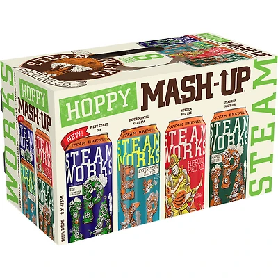 BCLIQUOR Steamworks - Mash-up Hoppy 8 Tall Can Pack