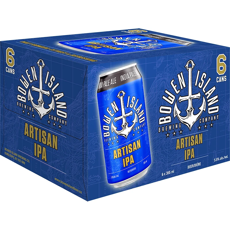BCLIQUOR Bowen Island - Artisan Ipa Can