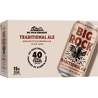BCLIQUOR Big Rock - Traditional Ale Can 15 Pack