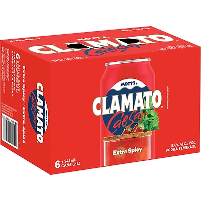 BCLIQUOR Mott's Clamato - Caesar Extra Spicy