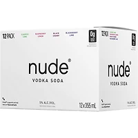 BCLIQUOR Nude Vodka Soda - Mixer Pack