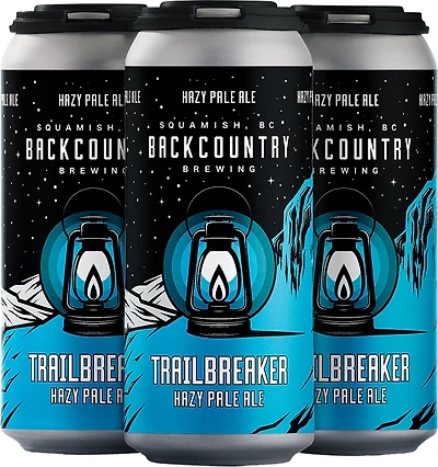 BCLIQUOR Backcountry Brewing - Trailbreaker Pale Ale Tall Can