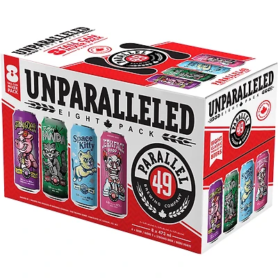 BCLIQUOR Parallel 49 - Unparalleled 8 Pack Tall Can