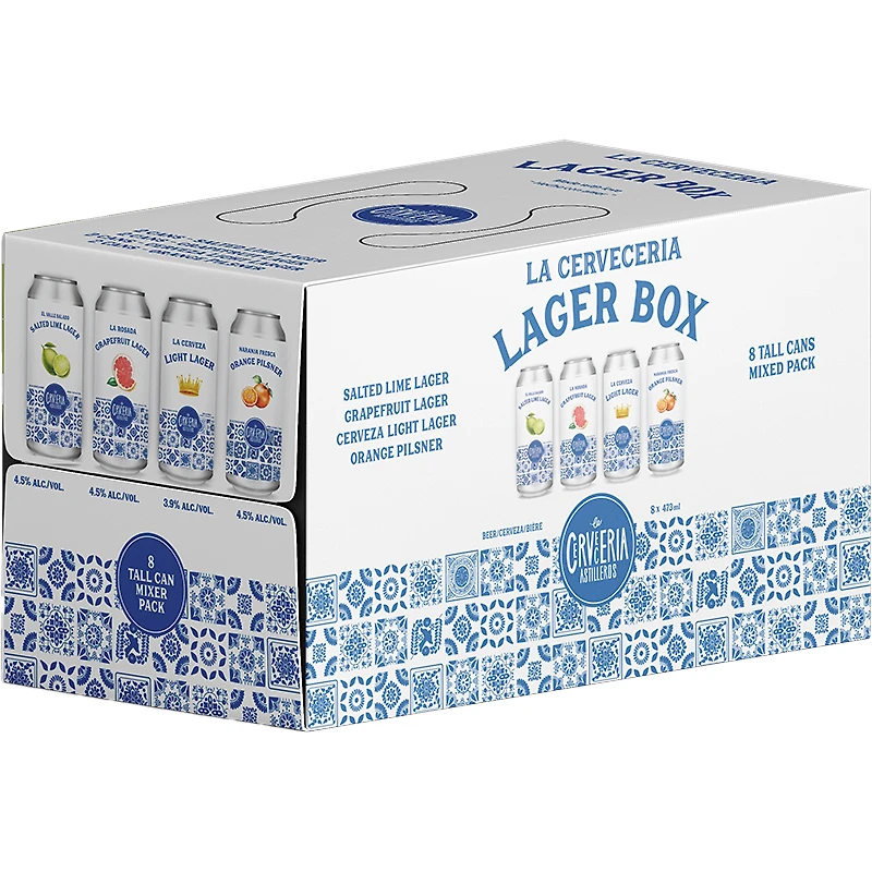 BCLIQUOR La Cerveceria - Lager Mix Pack 2025 Tall Can