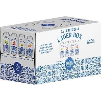 BCLIQUOR La Cerveceria - Lager Mix Pack 2025 Tall Can