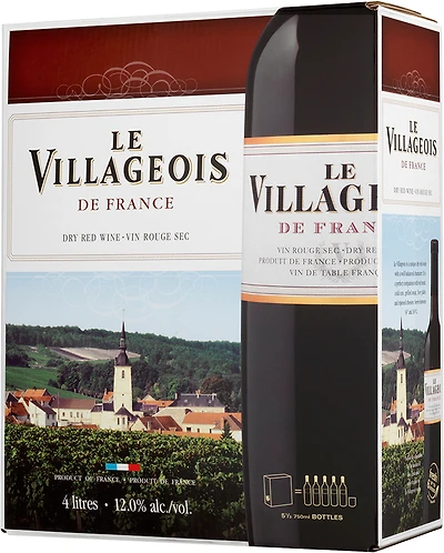 BCLIQUOR Le Villageois Red - Celliers La Salle