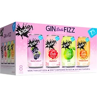 BCLIQUOR Black Fly - Gin Soda Fizz Mixer Pack Can