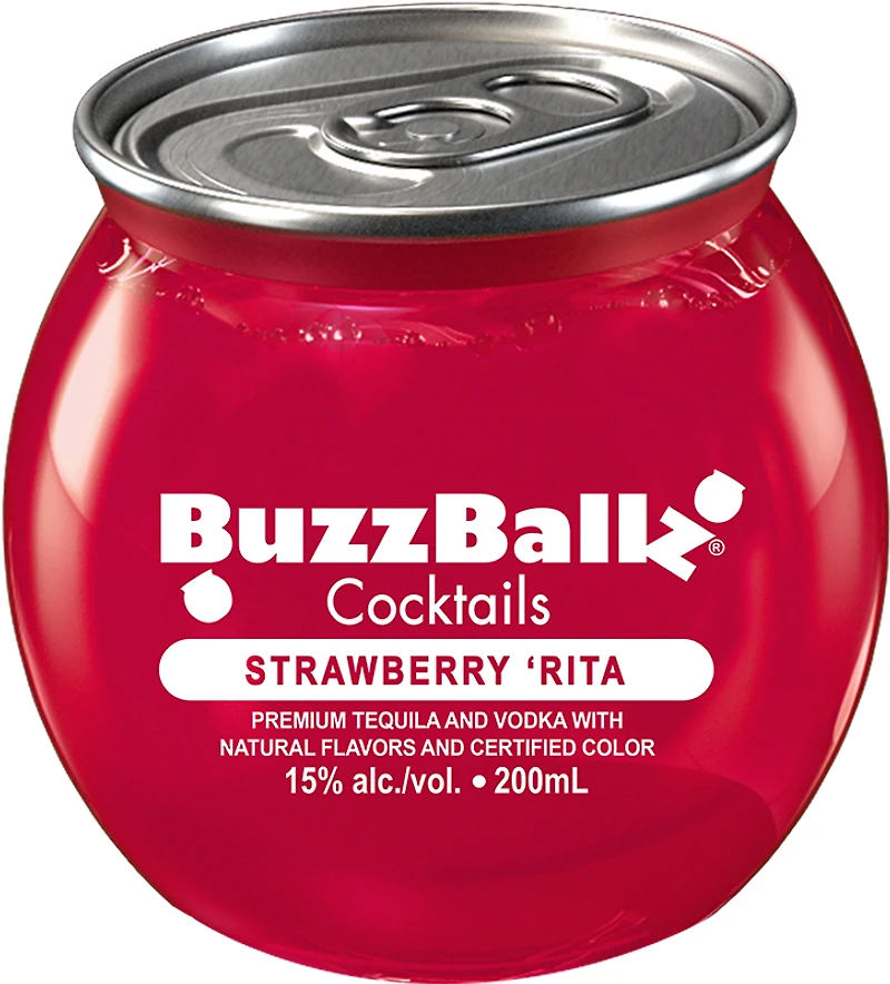 BCLIQUOR Buzzballz Cocktails - Strawberry Rita