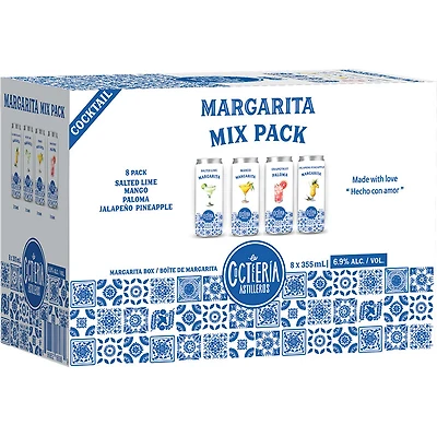 BCLIQUOR La Cocteleria - Margarita Variety Pack Can